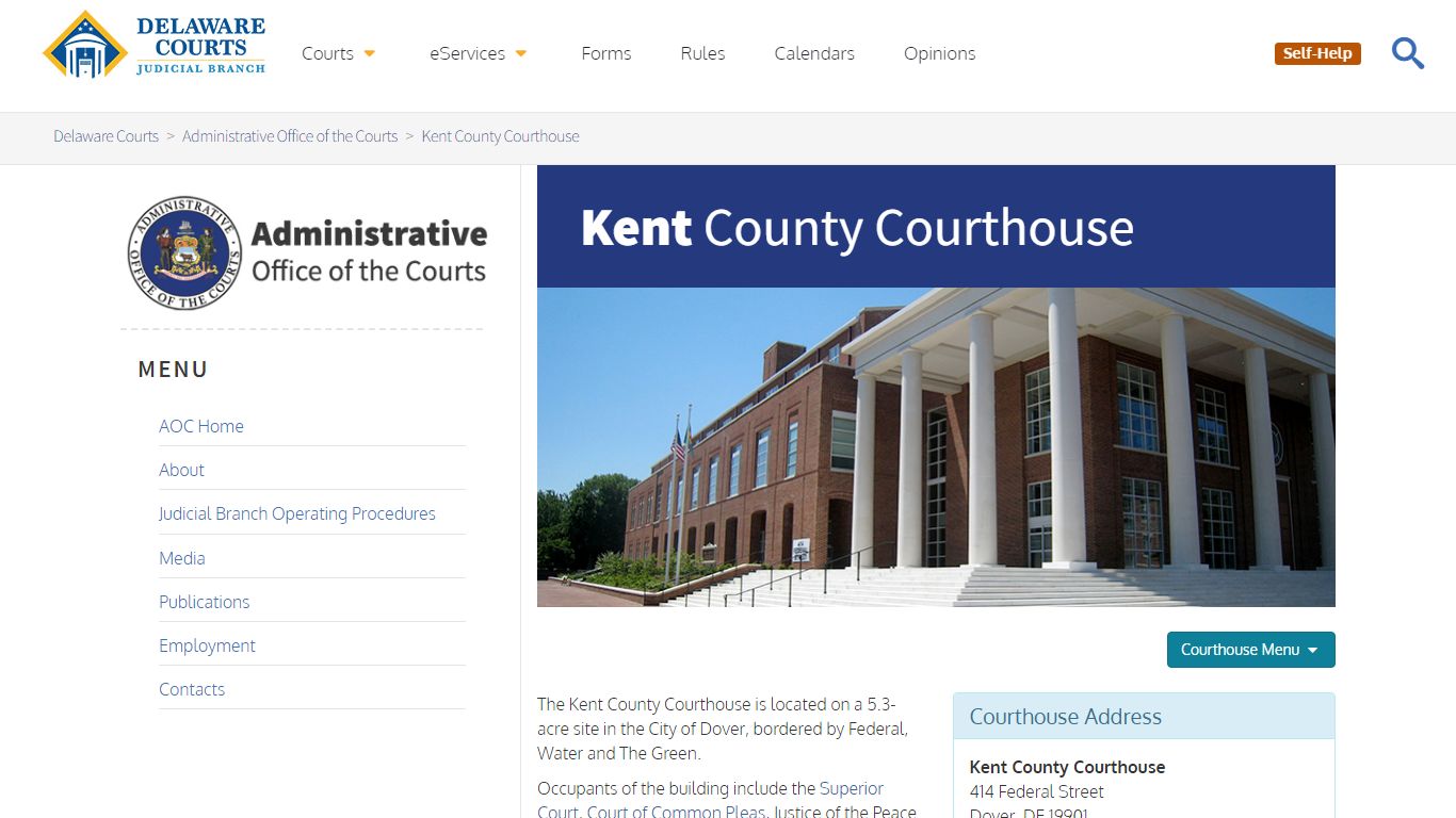 Kent County Courthouse - Administrative Office of the ...